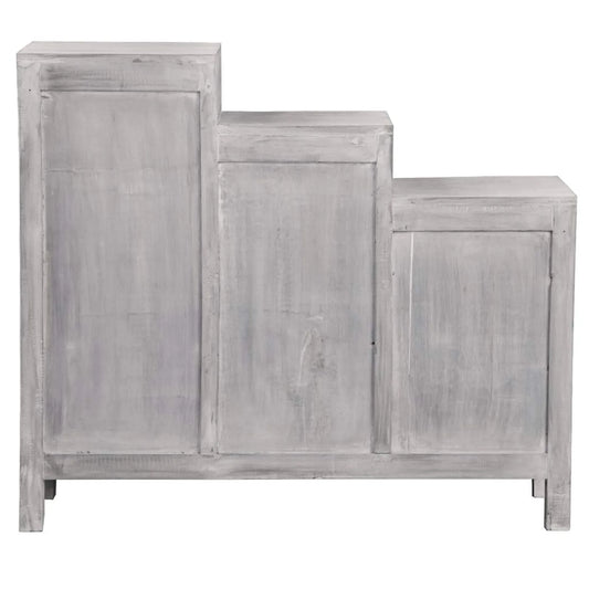 Sunset Trading Cottage Three Tiered Shutter Cabinet