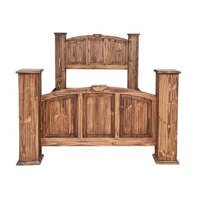 King Mansion Bed Medio Finish