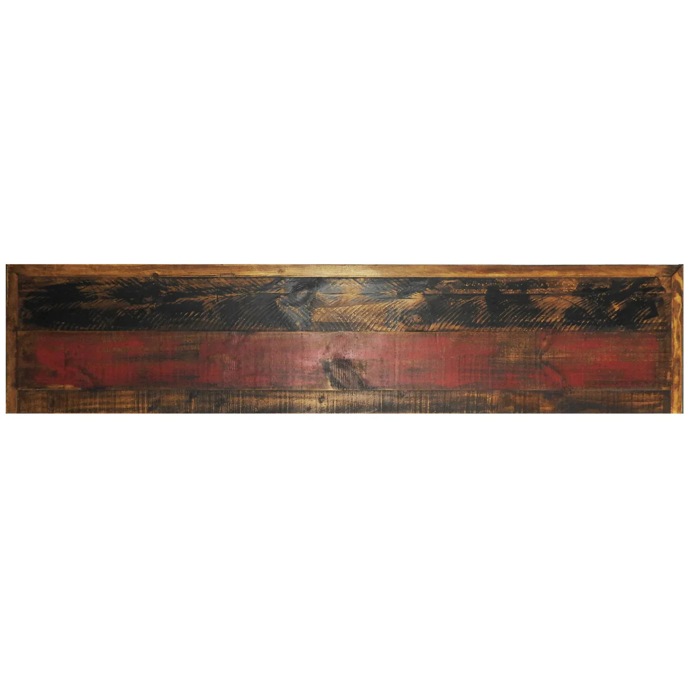 Cabana Rustic Buffet Cabinet Solid Pine Wood Sideboard