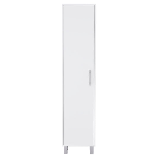 Buccan Modern White Storage Cabinet