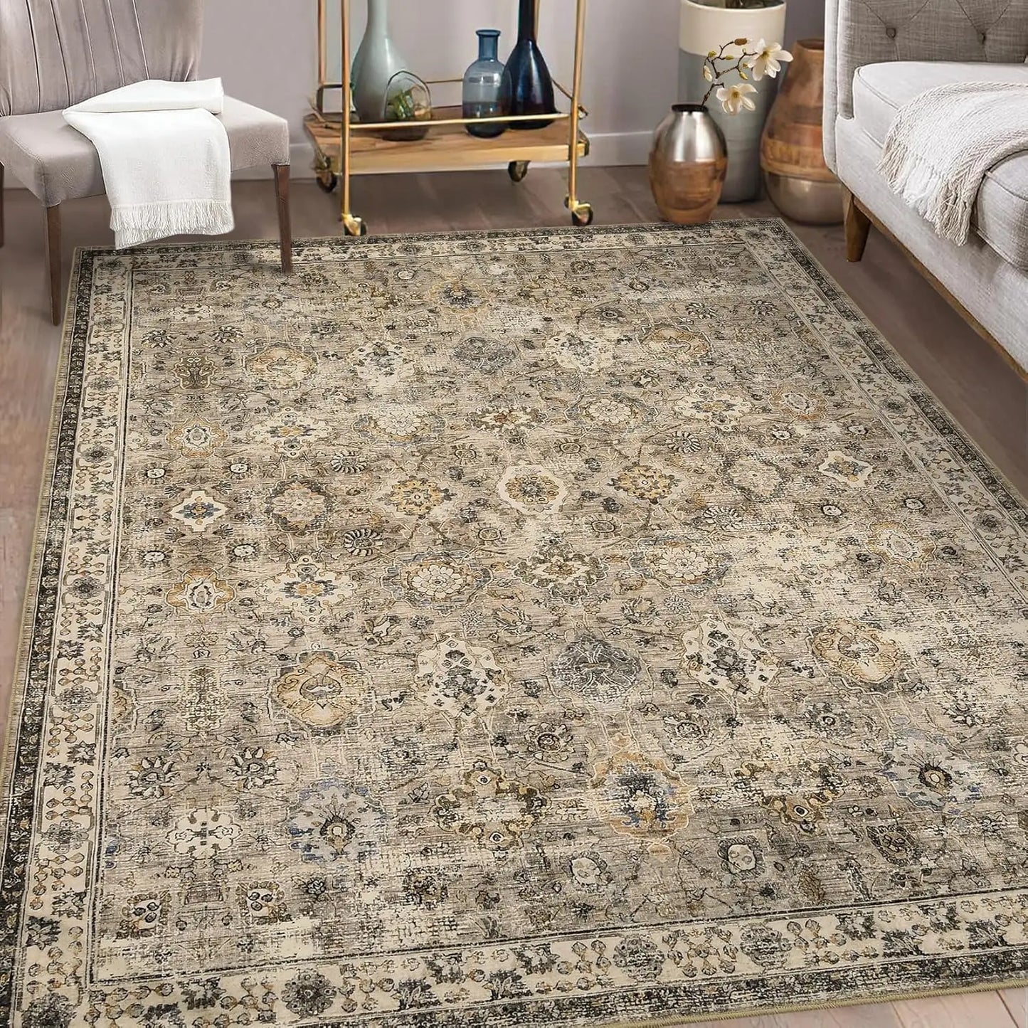 Machine Washable Area Rug - Modern Design | Cozy Complete Homes