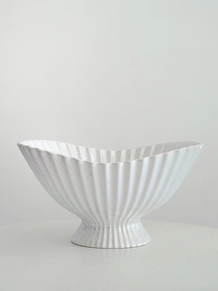Artisanal Ceramic Fruit Bowl – Sculptural Kitchen & Living Centerpiece