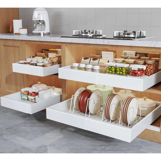 4-Pack Expandable Cabinet Organizer | Cozy Complete Homes