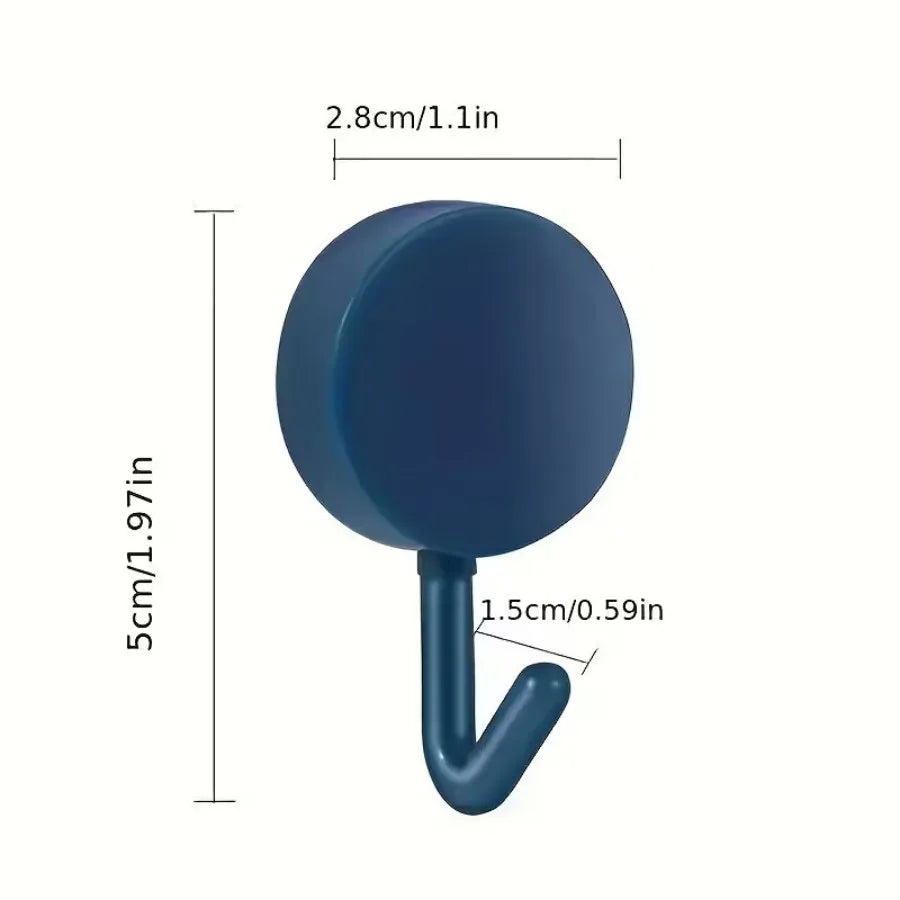 10Pcs Macaron Adhesive Hooks | Cozy Complete Homes