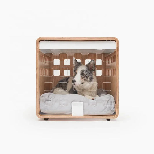 Collapsible Wooden Frame Dog Kennel Dog Crate