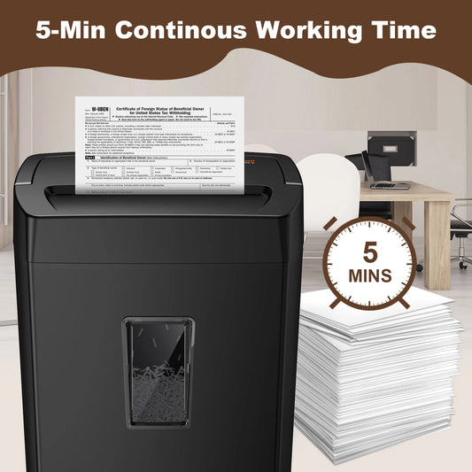 Cross Cut Paper Shredder | Cozy Complete Homes