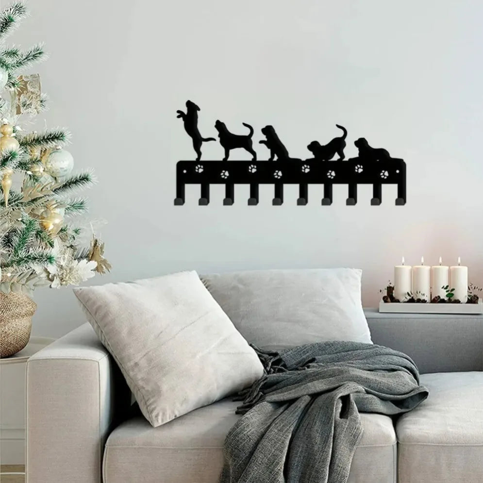 Dog - Shaped Metal Keychains & Animal | Cozy Complete Homes