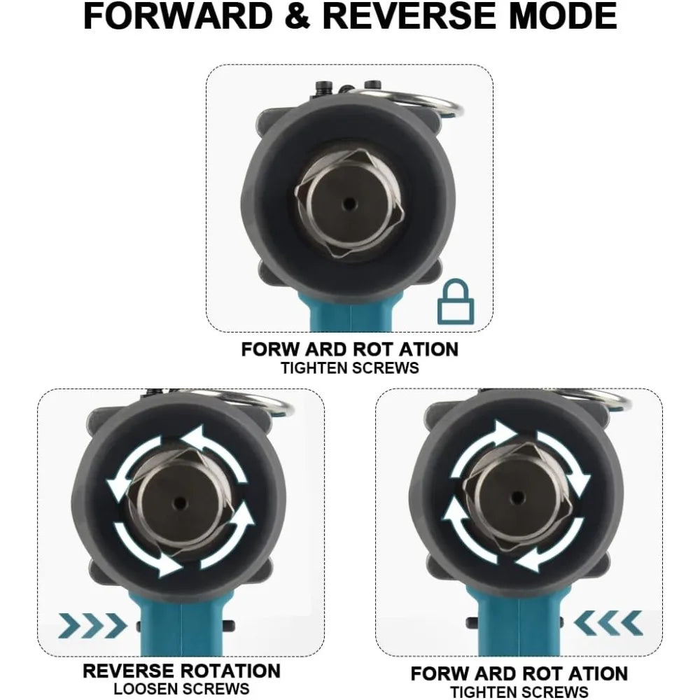 High quality-Cordless Impact Wrench 1" Brushless High Torque | Cozy Complete Homes