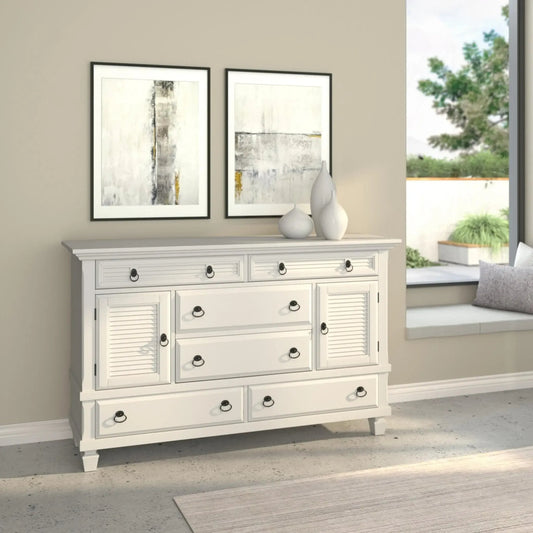 Winchester Dresser, White - CozyCompleteHome.com