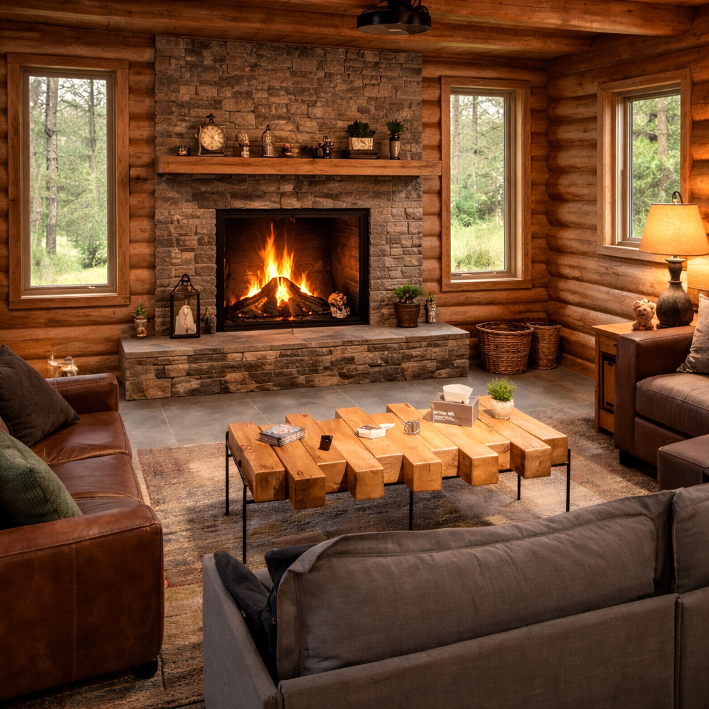 Living Room CozyCompleteHome.com