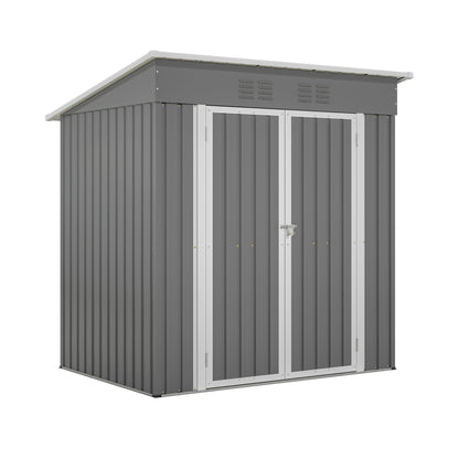 Outdoor Metal Storage Shed