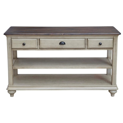 Sunset Trading Shades of Sand Console Sofa Table