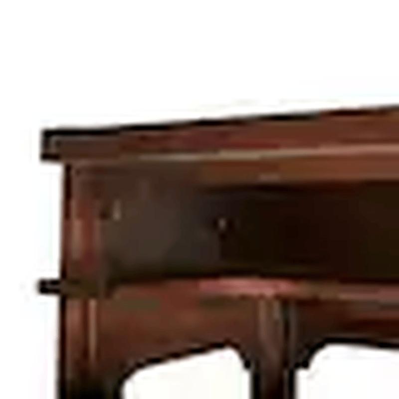 Aspen Skies Russet Brown 4 Piece Console Set (1-Console 3-Stools)
