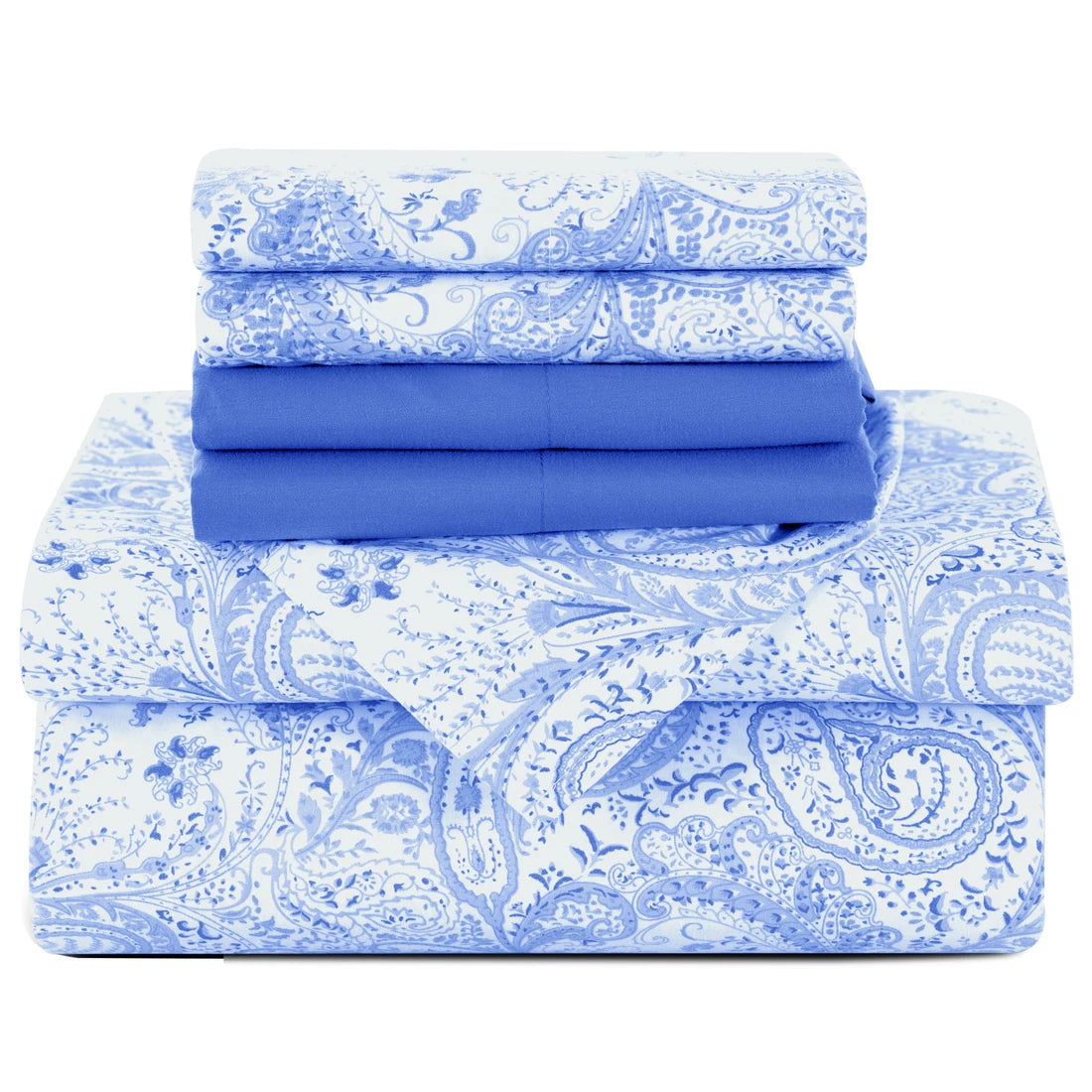 Lux Decor 6Pc Paisley Sheet Set | Cozy Complete Homes