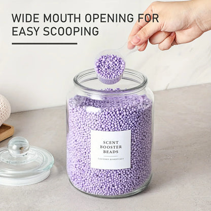 Glass Jars With Airtight Lids And Labels | Cozy Complete Homes