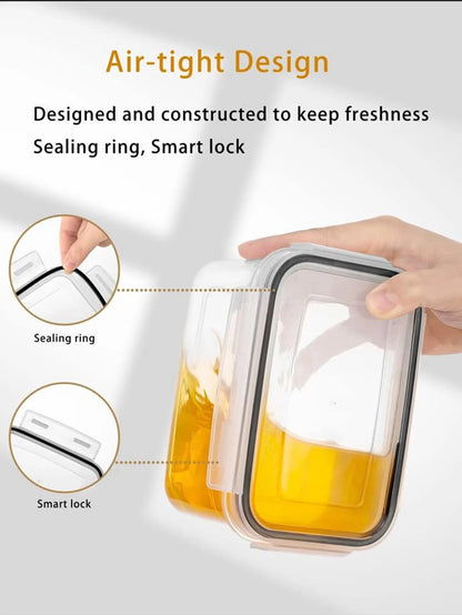 24pcs New Kitchen Sealed Storage Box Set | Cozy Complete Homes