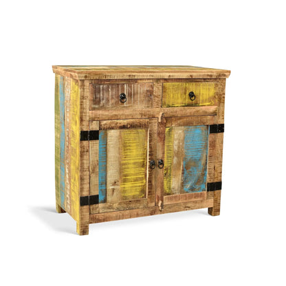 Suman Solid Mango wood 2 Door Sideboard - CozyCompleteHome.com