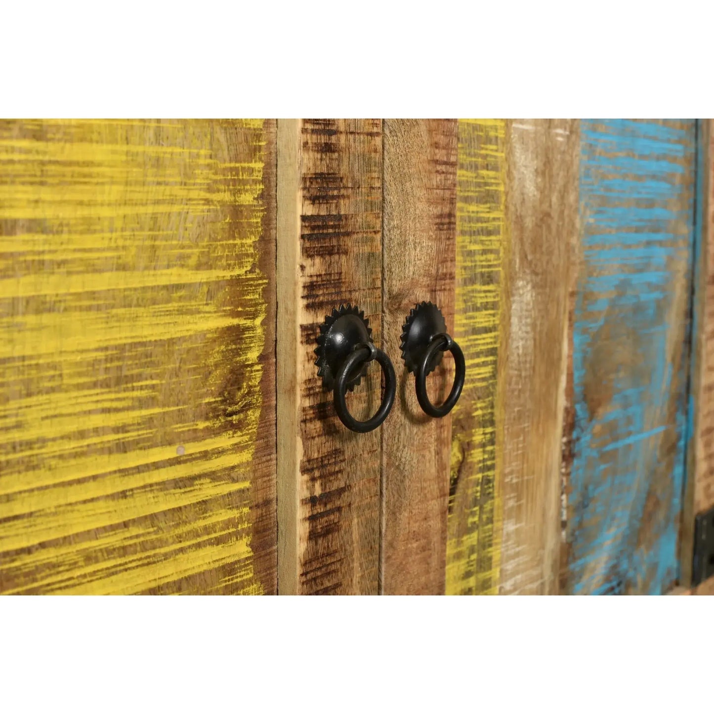 Suman Solid Mango wood 2 Door Sideboard - CozyCompleteHome.com