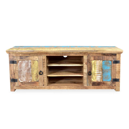 Suman Solid Mango wood TV Console - CozyCompleteHome.com