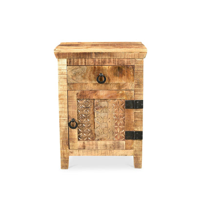 Side Mango Wood Cabinet Timbergirl