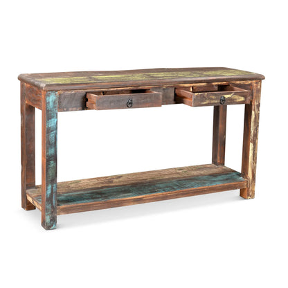 Reclaimed Wood Console Table - Rustic Farmhouse Entryway Table Timbergirl