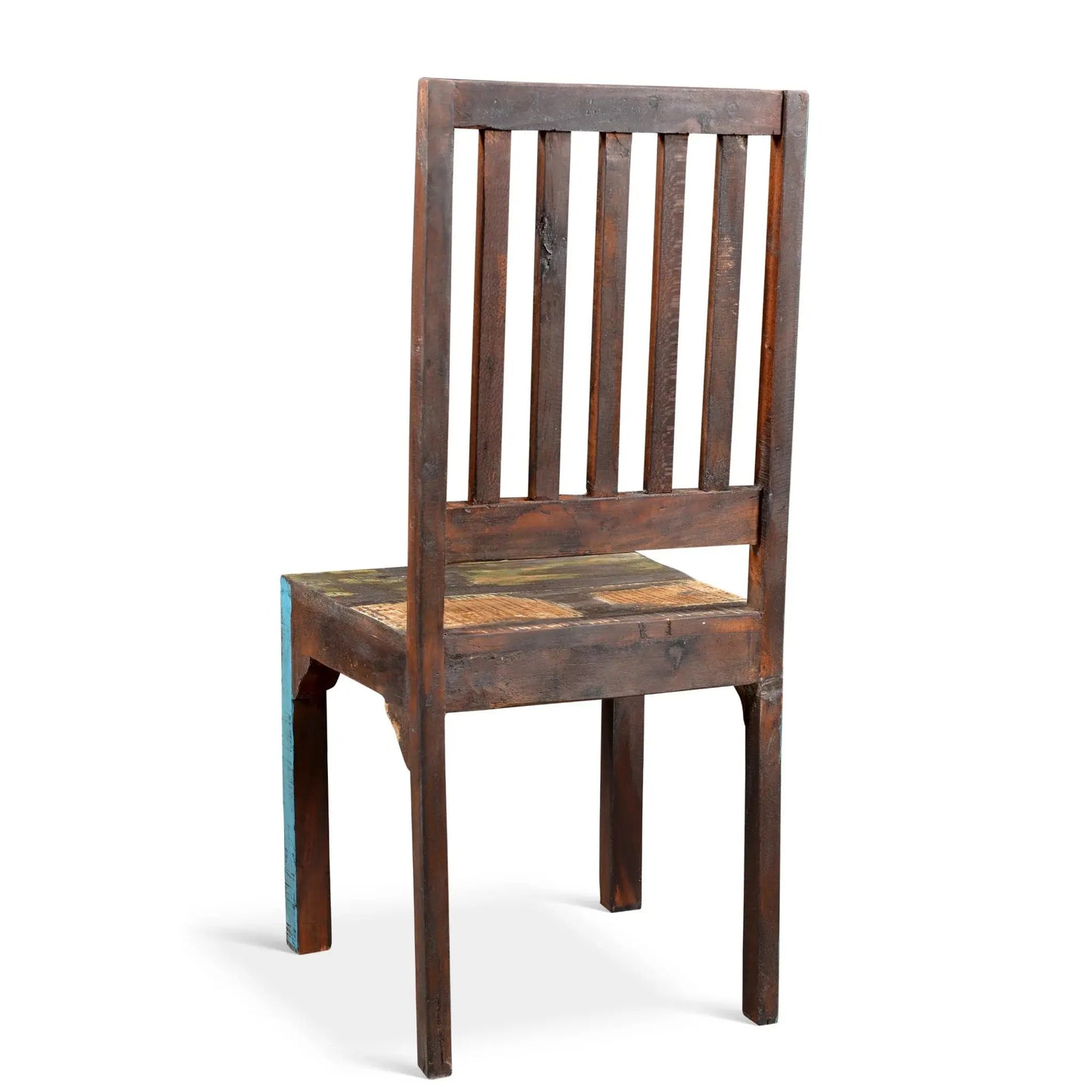 🎨 "The Schoolhouse" - Artisan Reclaimed Wood Dining Chairs | Set of 2 Timbergirl