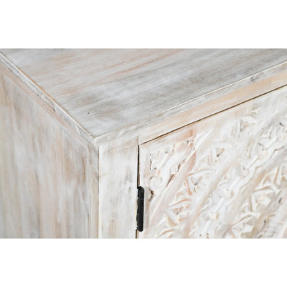 Booker Whitewash Carved Sideboard - CozyCompleteHome.com