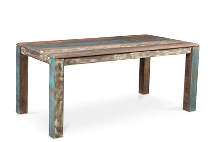 🎨 "The Schoolhouse" - Artisan Reclaimed Wood Dining Chairs | Set of 2 Timbergirl