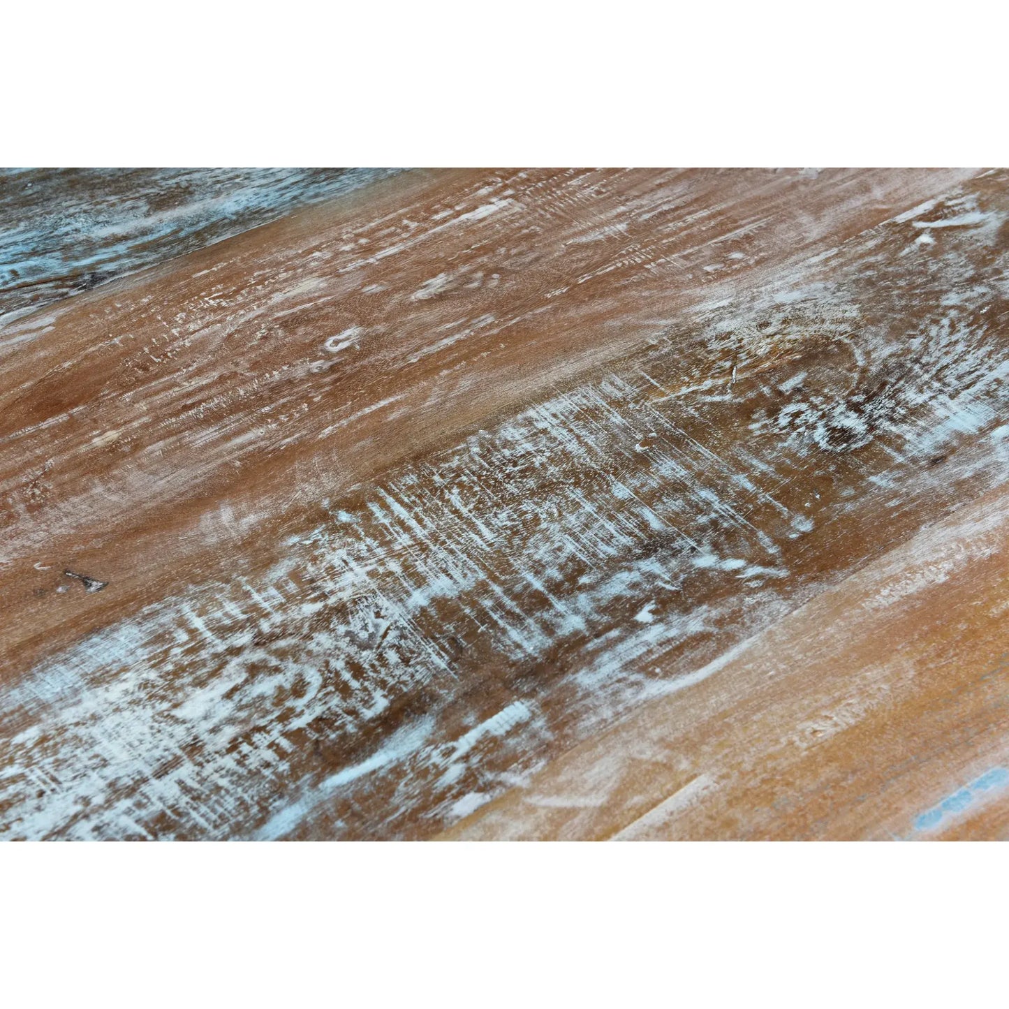 Driftwood Recycled Carved Dining Table - CozyCompleteHome.com