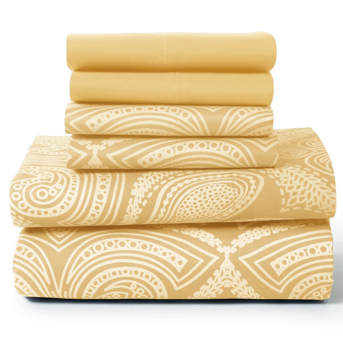 Lux Decor 6Pc Paisley Sheet Set | Cozy Complete Homes