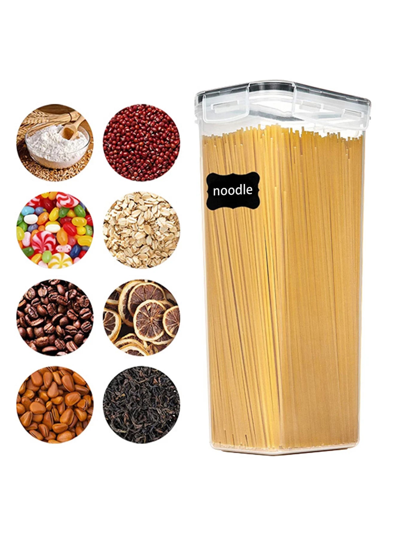 24pcs New Kitchen Sealed Storage Box Set | Cozy Complete Homes