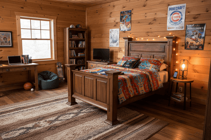 Floresville Rustic Bed