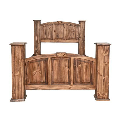 King Mansion Bed Medio Finish