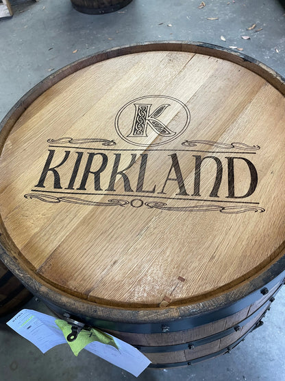 Standard  Whiskey Barrel Cabinet - CozyCompleteHome.com