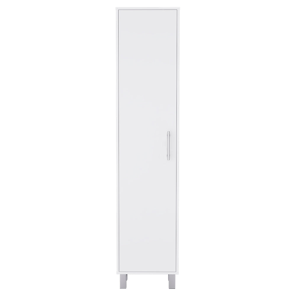 Buccan Modern White Storage Cabinet