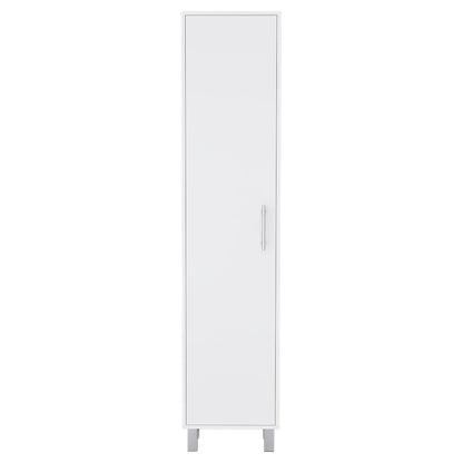 Buccan Modern White Storage Cabinet