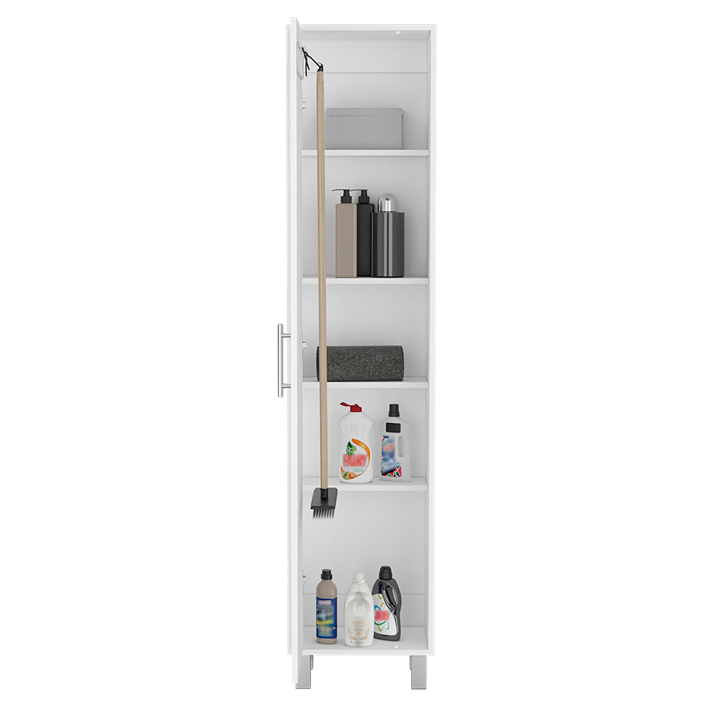 Buccan Modern White Storage Cabinet