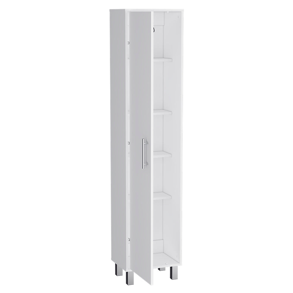 Buccan Modern White Storage Cabinet
