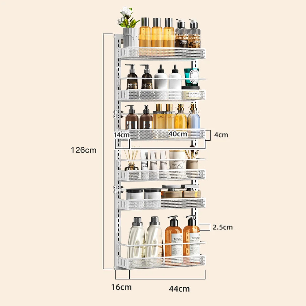 6-Tier Over The Door Pantry Organizer | Cozy Complete Homes