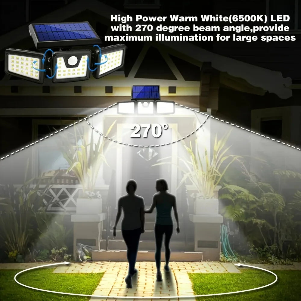Headlight 90 Degree Adjustment Solar Light | Cozy Complete Homes