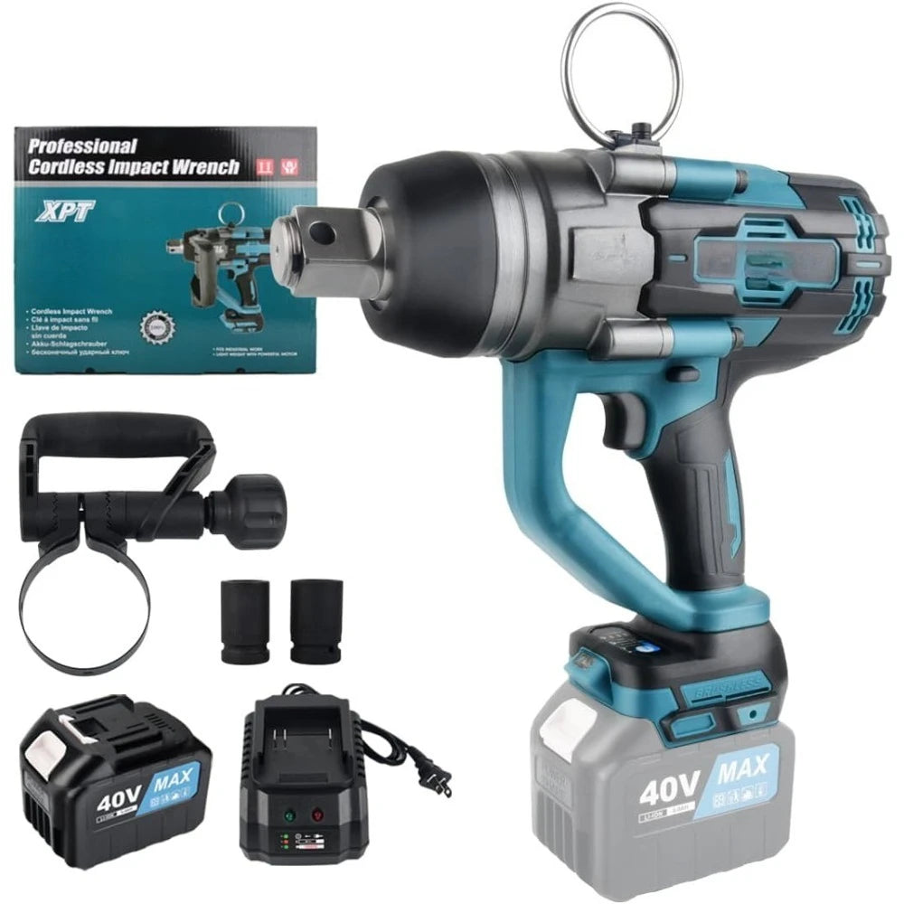 High quality-Cordless Impact Wrench 1" Brushless High Torque | Cozy Complete Homes