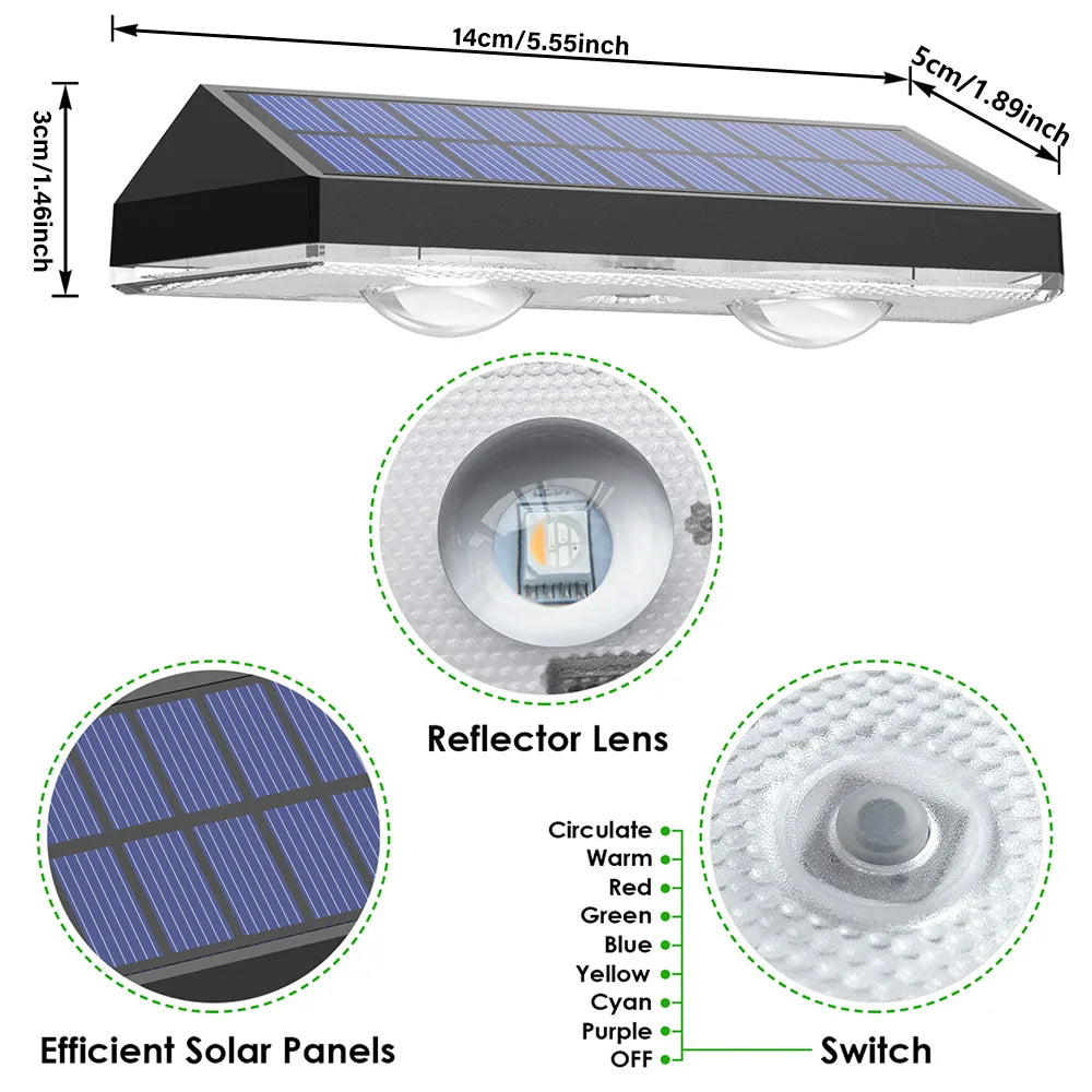 Solar Outdoor Wall Lights | Cozy Complete Homes