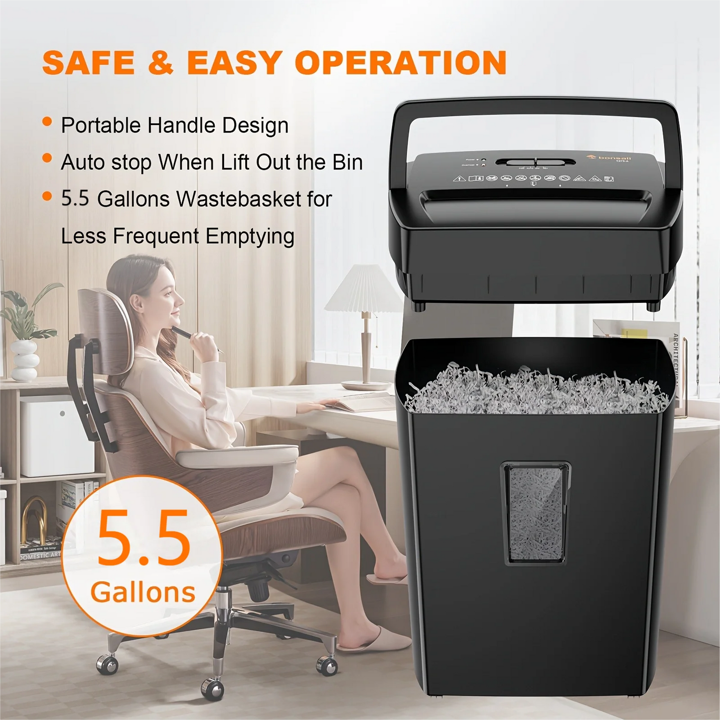 Cross Cut Paper Shredder | Cozy Complete Homes