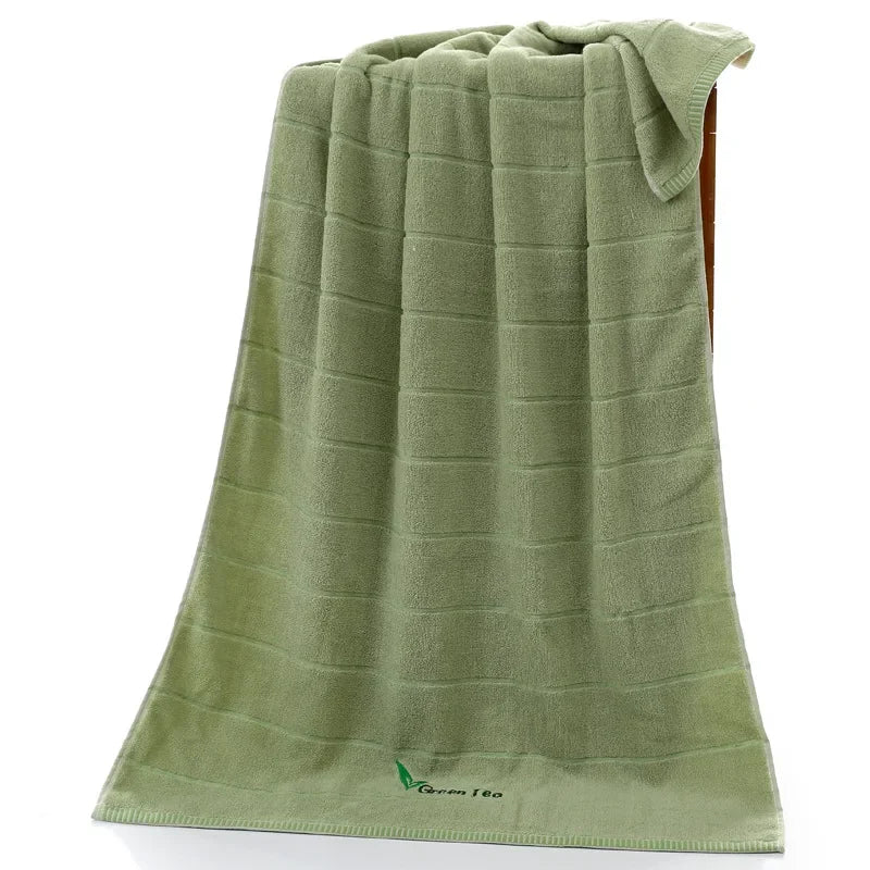 Pure Cotton Embroidered Bath Towel | Cozy Complete Homes