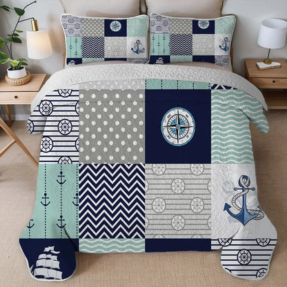 Printed Quilt Set, Cal King | Cozy Complete Homes