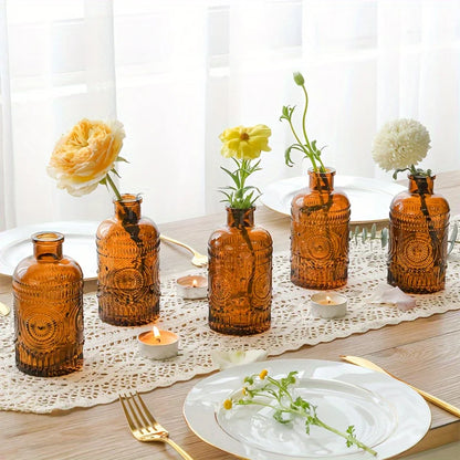 12 Pack Clear Glass Bud Vases | Cozy Complete Homes
