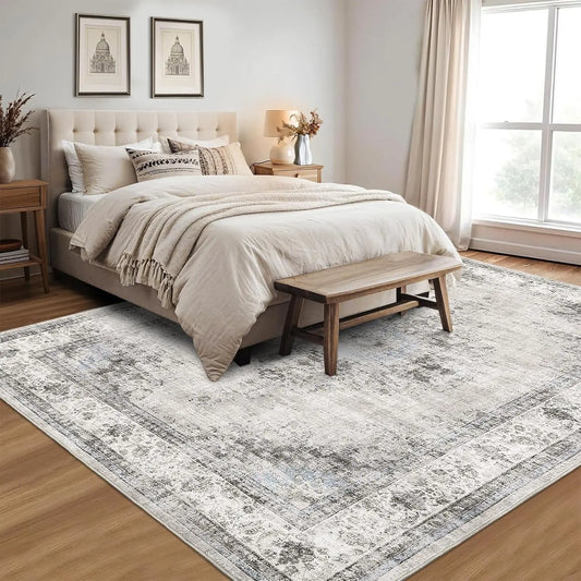 Area Rug Washable Large Area Rug | Cozy Complete Homes