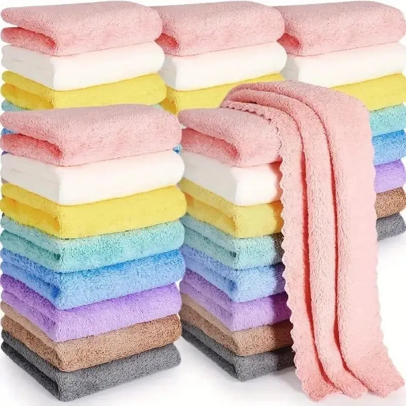 20-Pack Solid Color Towels | Cozy Complete Homes
