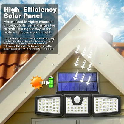 Headlight 90 Degree Adjustment Solar Light | Cozy Complete Homes