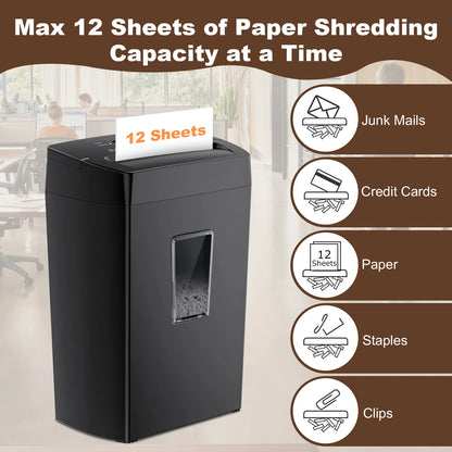 Cross Cut Paper Shredder | Cozy Complete Homes